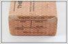 Hanson Fish Lure Co White Shinner True Action Salmon Plug Empty Box