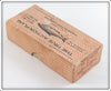 Hanson Fish Lure Co White Shinner True Action Salmon Plug Empty Box