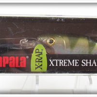 Rapala Yellow Perch X-Rap Shad XRS-8 Lure In Box