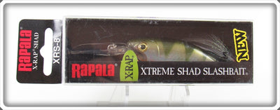 Rapala Yellow Perch X-Rap Shad XRS-8 Lure In Box