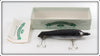 Vintage Old Dominion Lures Black Sneaky Bird Lure In Box