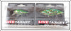 Live Target Blue Chartreuse Shad Bait Ball Series Yearling Pair In Boxes