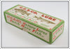 Creek Chub Natural Pikie Baby Jointed Pikie Empty End Label Box