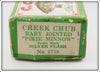 Creek Chub Silver Flash Baby Jointed Pikie Empty End Label Box