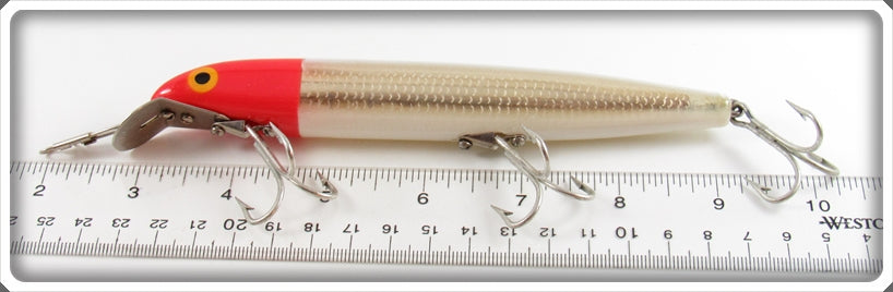 Cisco Kid Tackle Red Head Silver Husky Cisco Kid Lure In Box For Sale
