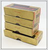 L&S MirroLure Lot Of Four Empty Boxes