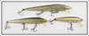 Rebel Floating Minnow Lot Of Three In Boxes
