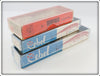 Rebel Floating Minnow Lot Of Three In Boxes