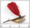 W. T. J. Lowe Brass & Nickel Hammered Spinner # 4