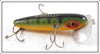 Vintage Fred Arbogast Perch Wood Musky Jitterbug Lure