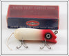 Shakespeare White & Red Baby Swimming Mouse Lure In Box