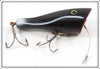 Vintage P&K Black White Shadow Wave Walkie Talkie Lure