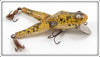 Vintage Paw Paw Yellow Splatter Wotta Frog Lure