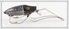 Vintage Heddon Black Shore No Snag River Runt Lure