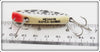 Heddon White Coachdog Super Sonic