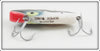 Heddon WSL White With Black Snake Line Super Sonic
