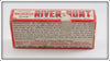 Heddon Red Head White River Runt In Box