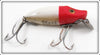 Vintage Heddon Red Head White Early River Runt Lure