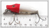 Heddon Red Head White Early River Runt