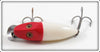 Heddon Red Head White Early River Runt