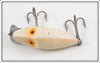 Heddon Spook Ray White & Red Midget River Runt