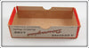Heddon Yellow Shore & Black Shore Chugger Empty Box Pair