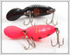 Heddon Spotted Redhorse & Black Shore Tadpolly Spook Pair
