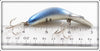 Heddon Nickel Plate Blue Shiner Tadpolly Spook In Research Box