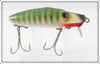 Vintage Wright & McGill Green Perch Hijacker Lure