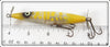Heddon Yellow & Silver Dying Flutter