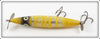 Heddon Yellow & Silver Dying Flutter