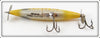 Heddon Yellow & Silver Dying Flutter