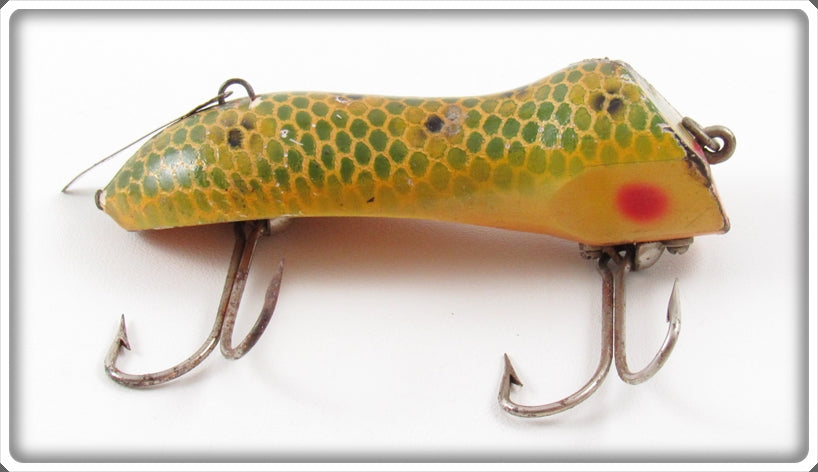 Vintage Pflueger Frog Scale Wizard Lure For Sale