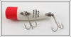 Heddon Red Head White Chugger Spook