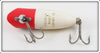 Heddon Red Head Frog Scale Baby Lucky 13