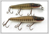 Vintage Creek Chub Pikie Scale Pikie Lure Pair