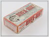 Heddon Red & White Shore Minnow River Runt Empty Box