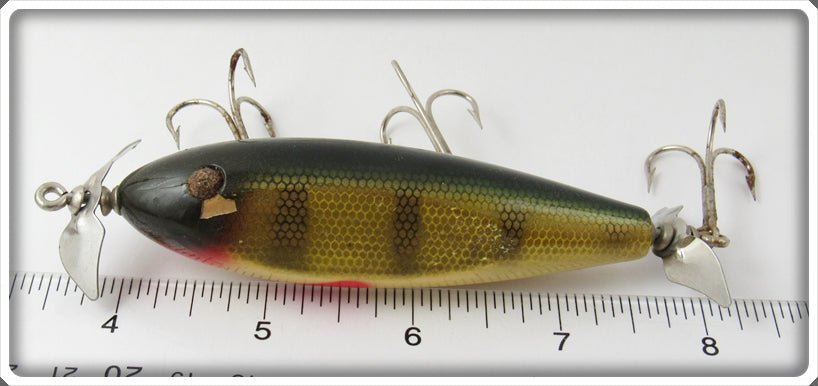 creek chub fish lure no 8019 Vintage Creek Chub Perch Injured Minnow Lure For Sale