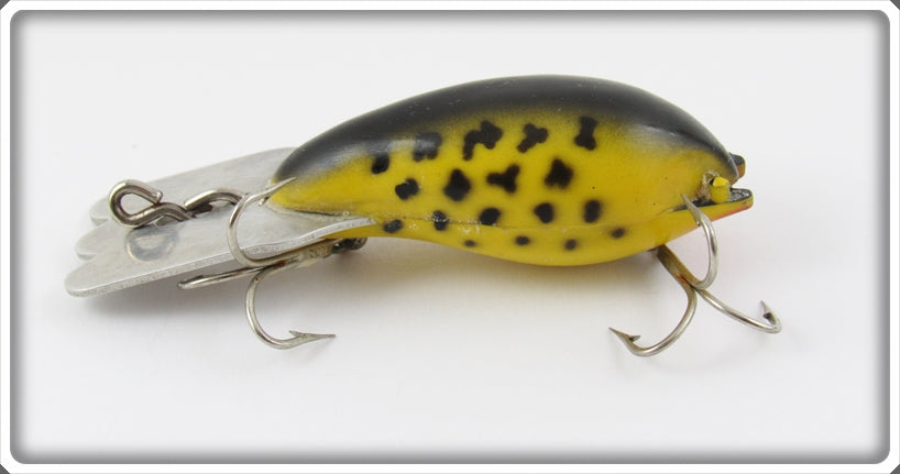 Vintage Fred Arbogast Yellow Coachdog Mud Bug Lure In Box For Sale