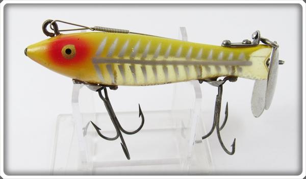 dowagiac fishing lures Vintage Heddon Yellow Shore Dowagiac Spook Lure For Sale