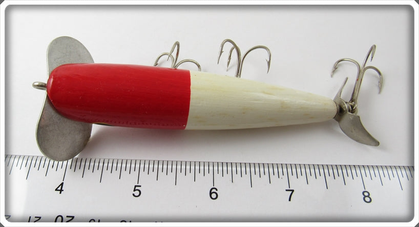 dalton twist fishing lure Vintage Barracuda Red & White Dalton Twist Lure For Sale