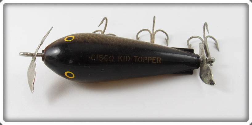 cisco kid topper fishing lure Vintage Cisco Kid Tackle Gold Scale Cisco Kid Topper Lure For Sale