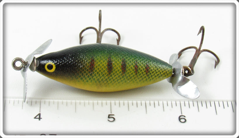Phillips Fly & Tackle Co Perch Crippled Killer Lure In Box For