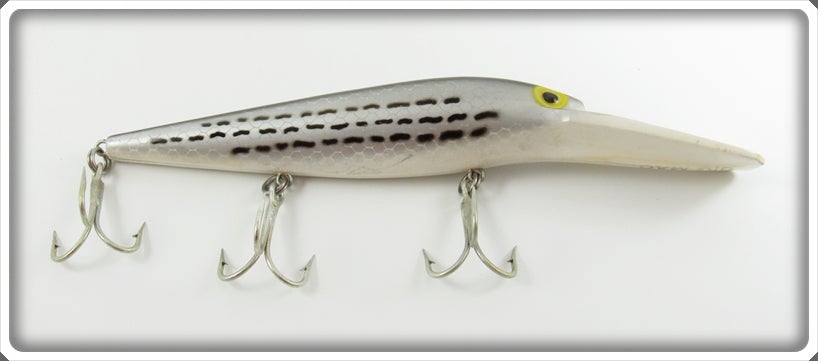 bigmac fishing lures Vintage Storm Silver Black Big Mac Lure In Box For Sale