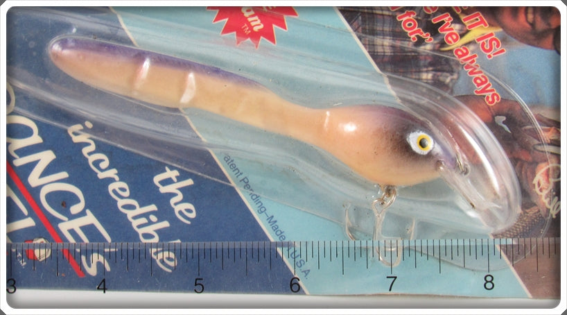 dancin eel fishing lure Vintage Bill Dance The Incredible Dance's Eel Lure On Card For Sale