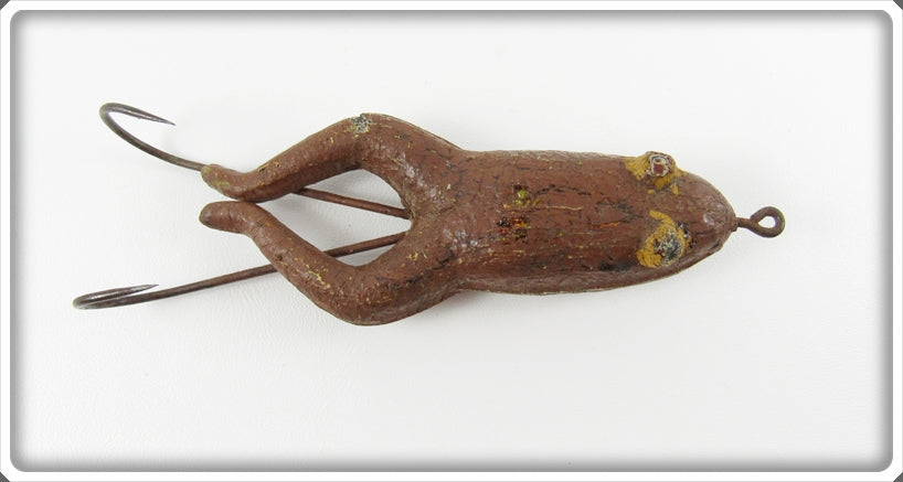 Vintage Pflueger Fisherman Repainted Conrad Frog Lure For Sale