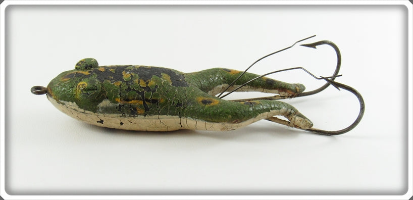 Vintage Pflueger Green Conrad Frog Lure For Sale Vintage Pflueger Green Conrad Frog Lure For Sale