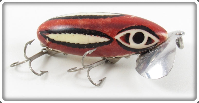Vintage Arbogast Seein's Believin' Chipmunk Jitterbug Lure For Sale