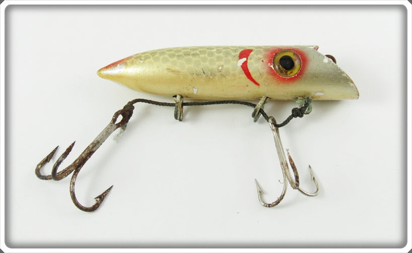 antique martin fishing lures Vintage Martin Silver Scale 3M-11 Salmon Plug In Box For Sale