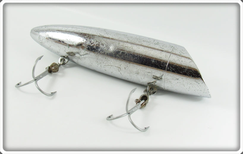 Vintage Alaska Tackle Co Chrome Alaskan Salmon Plug For Sale
